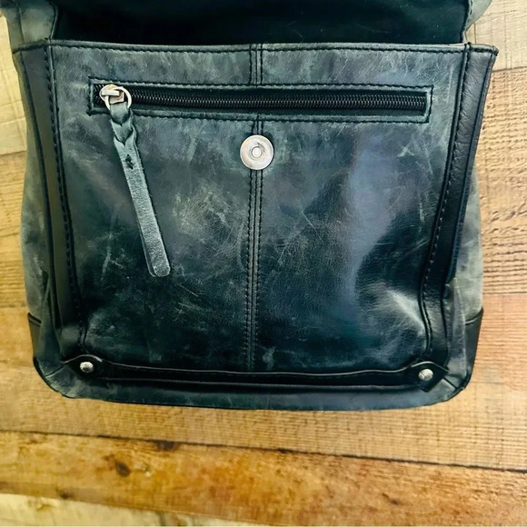 The Sak Ventura II Distressed Leather Convertible Backpack/Crossbody - Picture 6 of 16